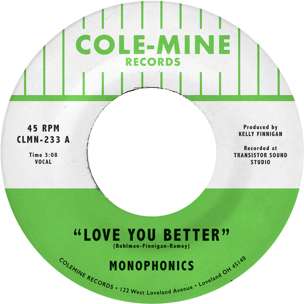 Love You Better / Shape Of My Teardrops [7" Vinyl]