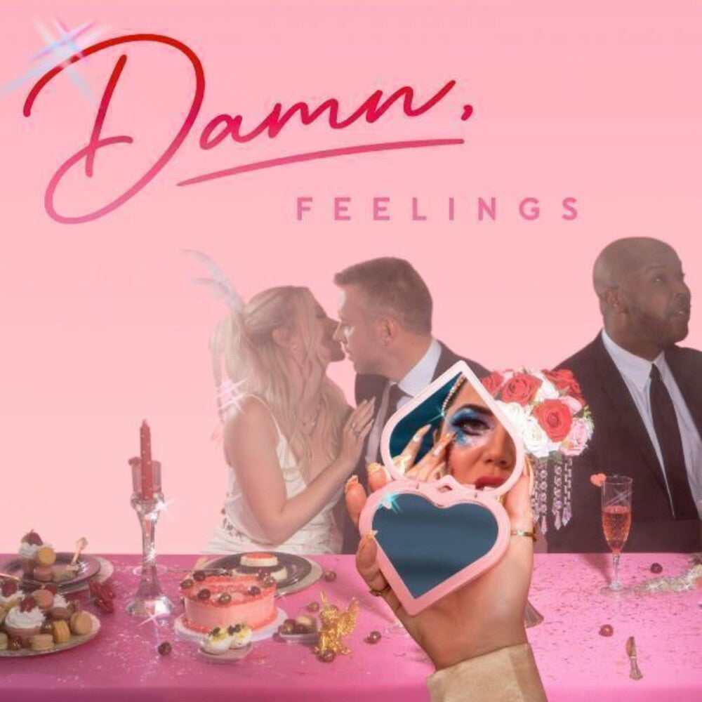 Damn, Feelings [Indie Exclusive Limited Edition Translucent Pink with Red & White Splatter LP]
