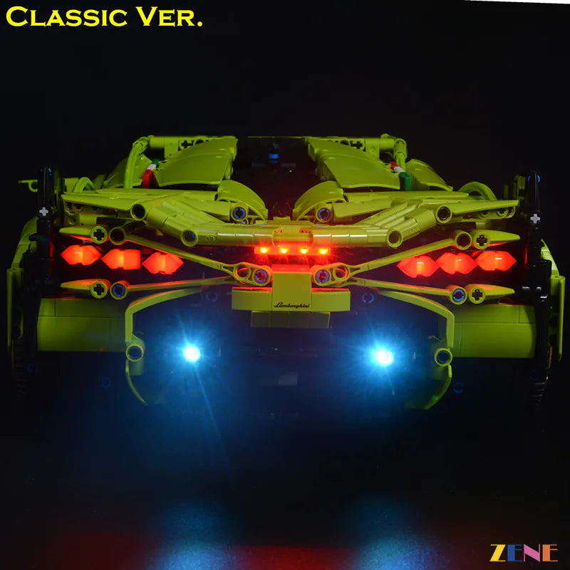Light Kit for LEGO Lamborghini Sian Fkp37 #42115