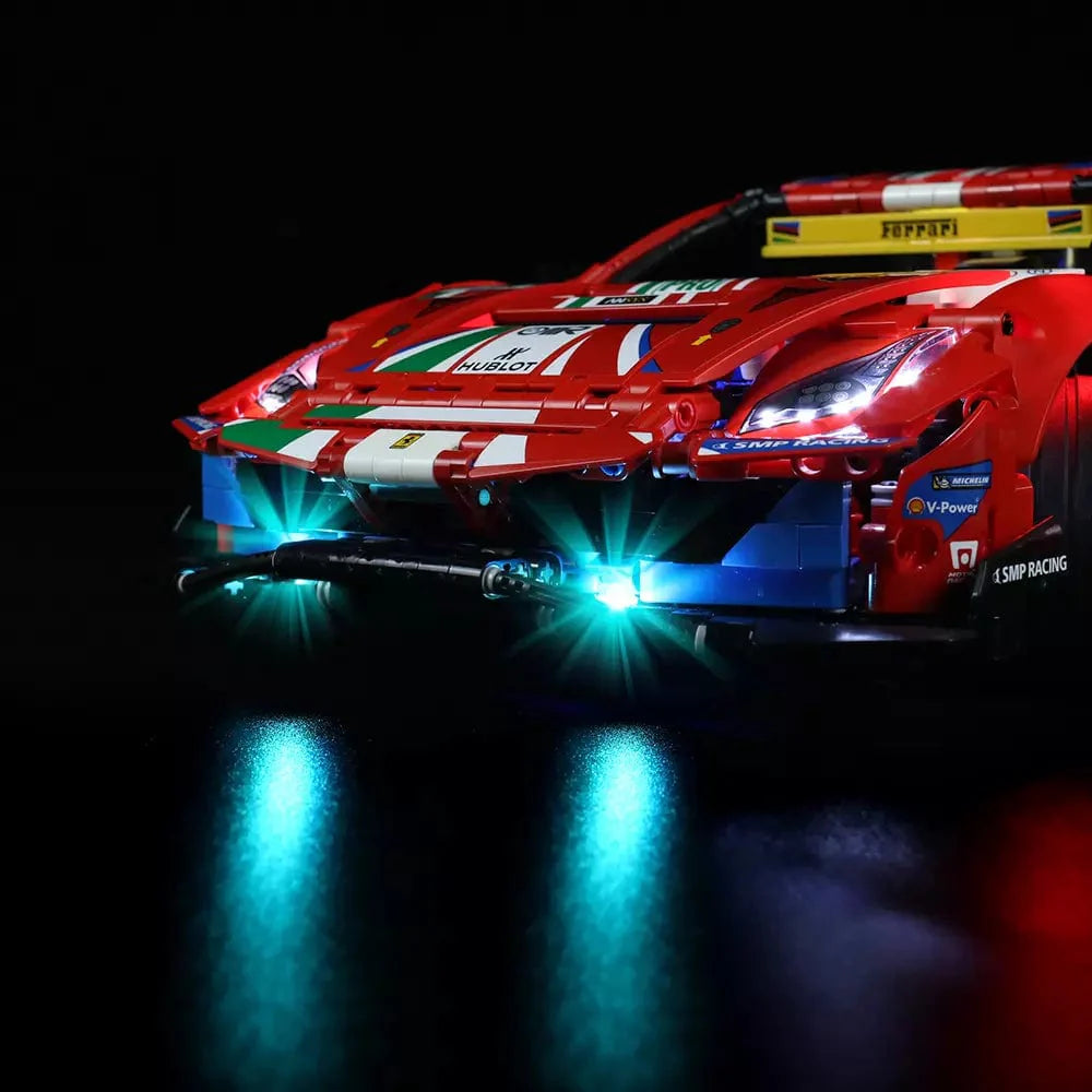 LEGO Ferrari 488 GTE #42125 Light Kit