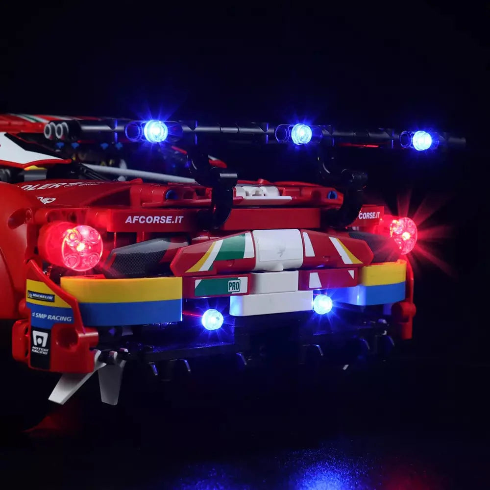 LEGO Ferrari 488 GTE #42125 Light Kit