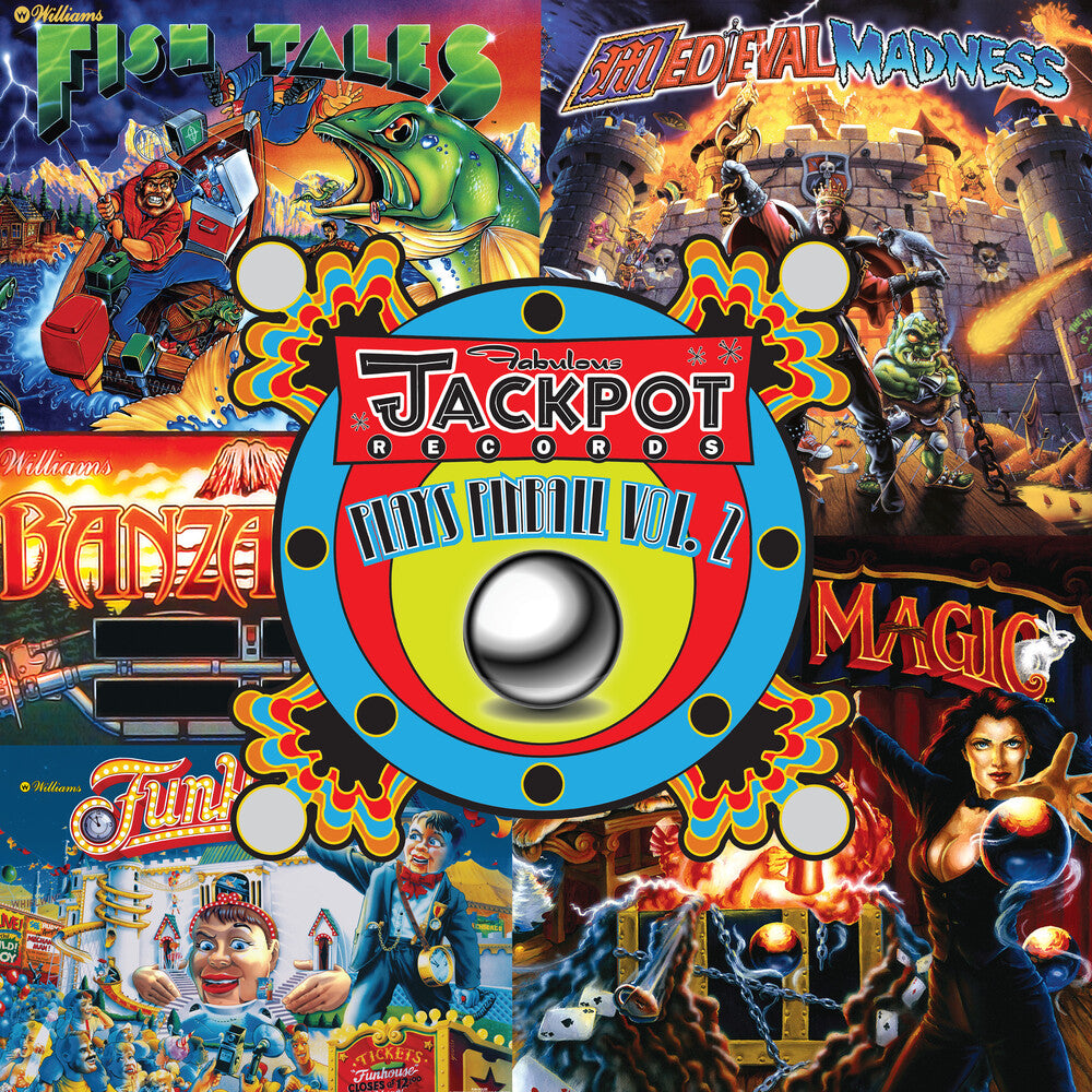 Jackpot Plays Pinball Vol. 2 - O.S.T. [Colored Vinyl] (Grn)