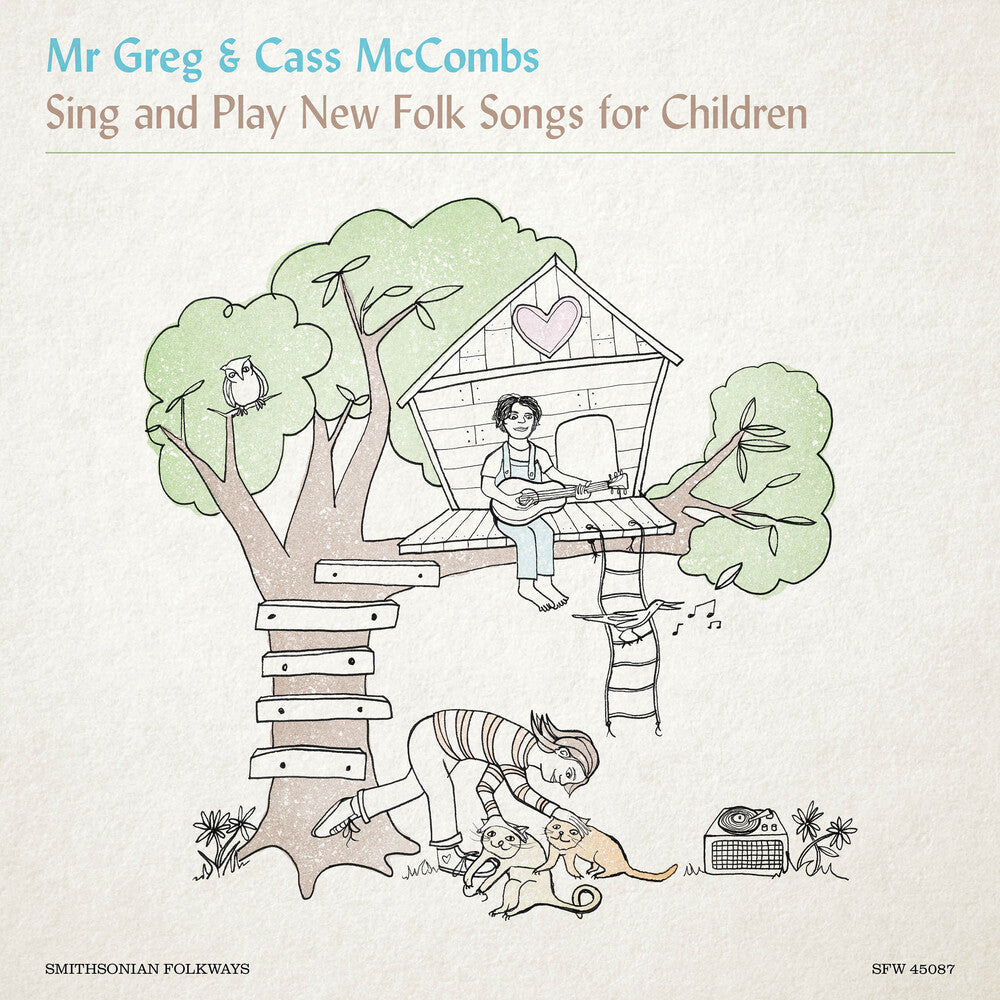 Mr. Greg & Cass McCombs Sing & Play New Folk Songs for Children [LP] - Golden Apple Comics