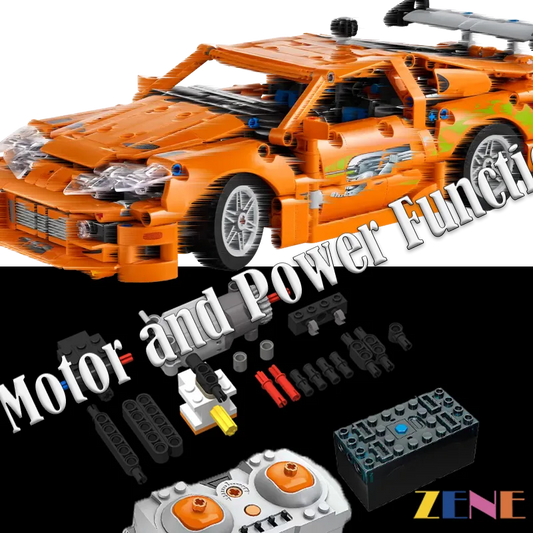 Power Functions Kit for LEGO Toyota Supra MK4 #42204 Fast and Furious
