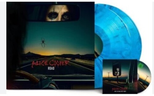 Alice Cooper - ROAD (BLUE MARBLED 2LP  DVD) (Indie Exclusive Vinyl)