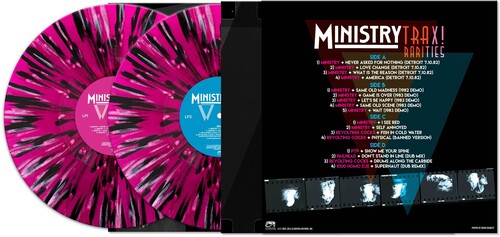 Ministry - Trax Rarities - Black/white/magenta Splatter (Vinyl LP)