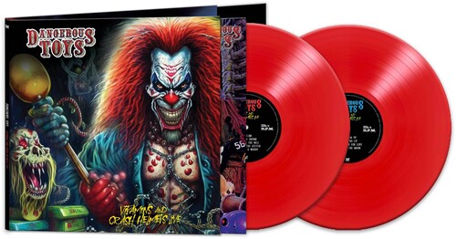 Dangerous Toys - Vitamins & Crash Helmets Live - Red (Vinyl LP)
