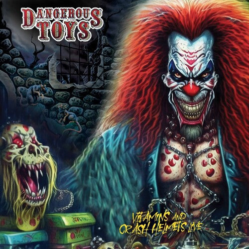 Dangerous Toys - Vitamins & Crash Helmets Live - Coke Bottle Green (Vinyl LP)