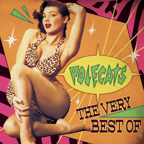 The Polecats - The Very Best Of - PURPLE/ORANGE SPLATTER (Vinyl LP)