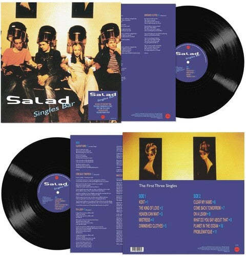 Salad - Singles Bar - 140-Gram Black Vinyl with Autographed Print (Vinyl LP)