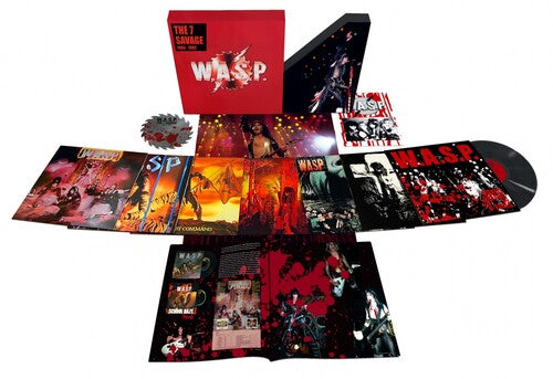 W.A.S.P. - The 7 Savage: 1984-1992  8LP Box, 60pg Book, Poster, Numbered Certificate (Vinyl LP)