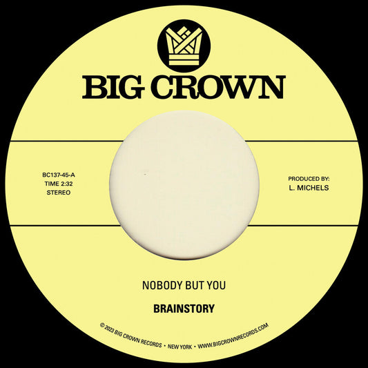 Nobody But You b/w Gift Of Life [Vinyl Single]