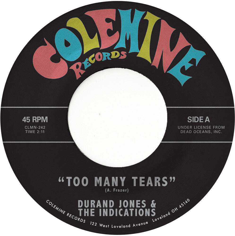 Too Many Tears / Cruisin' to the Parque [Sea Glass Blue Vinyl Single]
