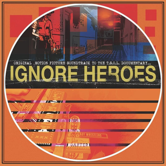 Ignore Heroes (Original Motion Picture Soundtrack) [Opaque Orange W/ Black Splatter LP]
