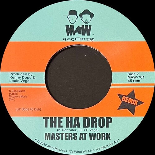 Masters at Work - Ha Drop (7'' Edits) (Vinyl LP)