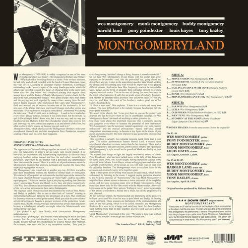 Wes Montgomery - Montgomeryland - Limited 180-Gram Vinyl with Bonus Tracks (Vinyl LP)