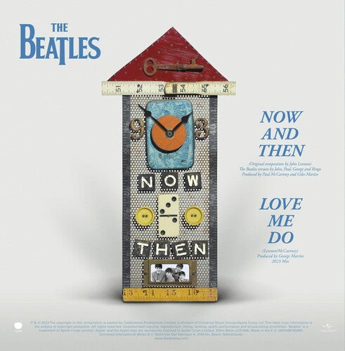 The Beatles - Now and Then [Light Blue 7" Single] (Vinyl LP)