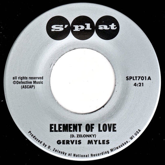 Element Of Love B/W I'm Thirsty [7" Vinyl]
