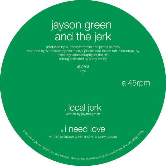 Local Jerk / I Need Love [12" Vinyl]