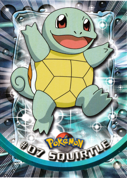 Squirtle (07) [Topps TV Animation Edition Series 1 (First Print)]