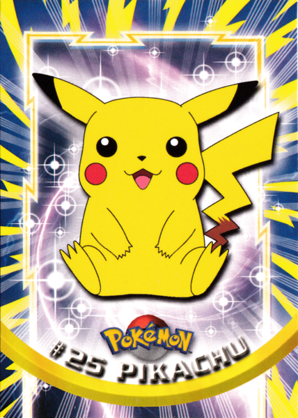 Piakchu (25) [Topps TV Animation Edition Series 1 (First Print)]