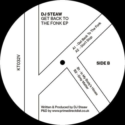 DJ Steaw - Get Back To The Fonk (Vinyl LP)