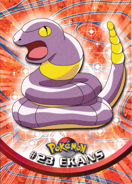 Ekans Foil (23) [Topps TV Animation Edition Series 1 (Third Print]