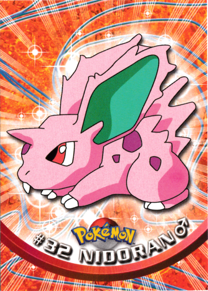 Nidoran M (32) [Topps TV Animation Edition Series 1 (Third Print)]