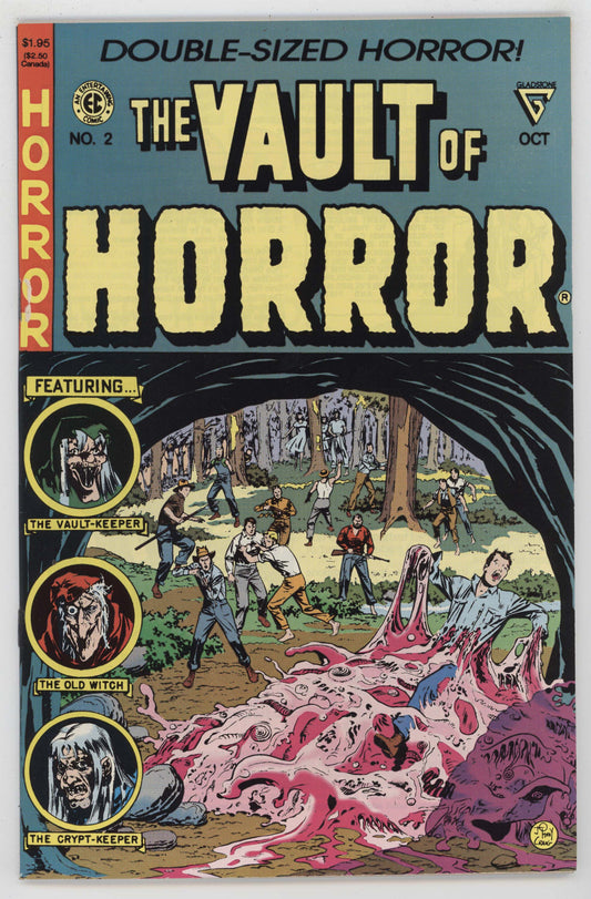 Vault Of Horror 2 Gladstone 1990 NM- 9.2 Johnny Craig