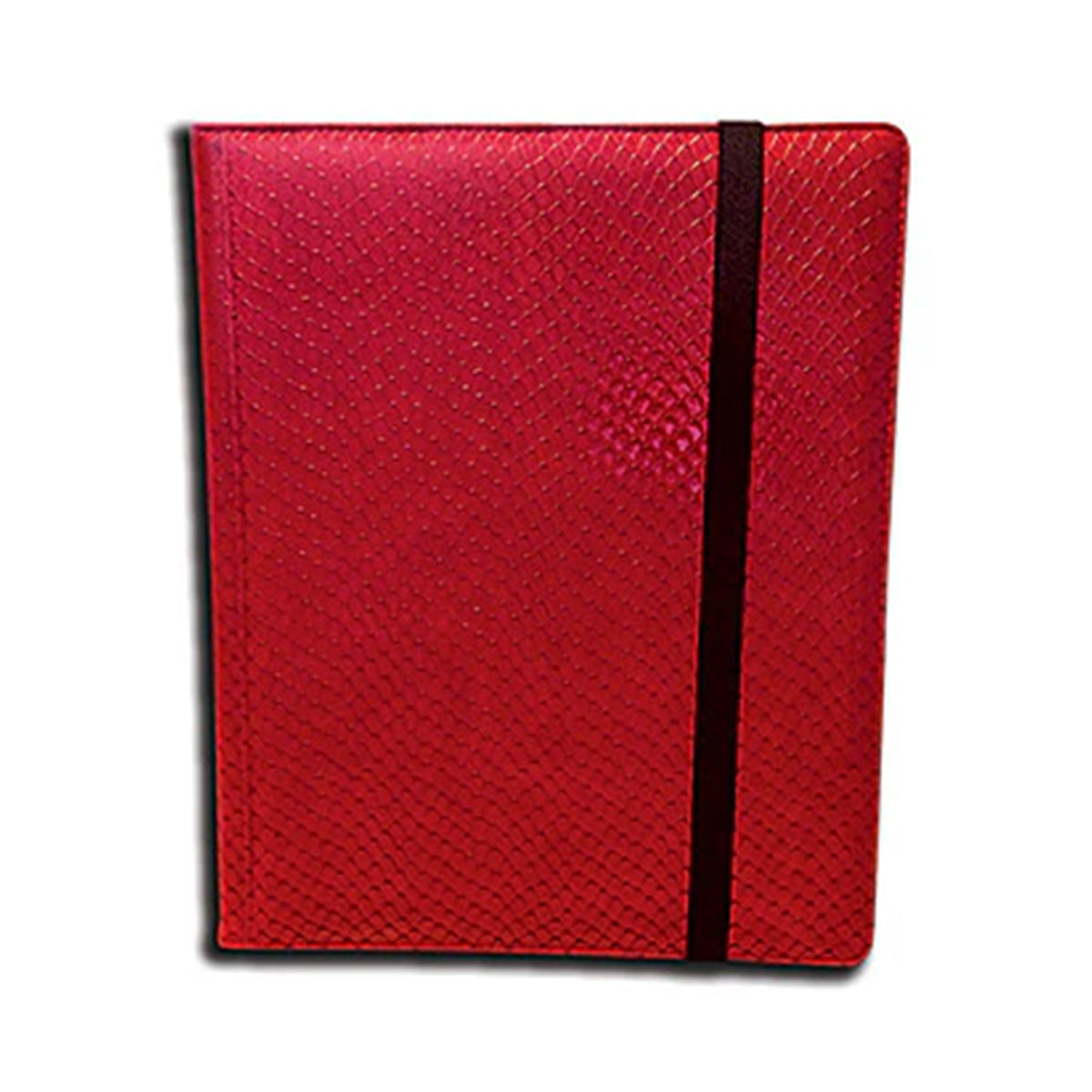 9 Pocket Dragon Hide Red Binder