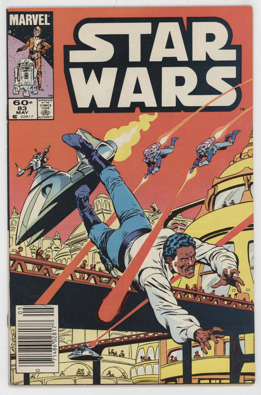 Star Wars 83 Marvel 1984 VF Lando Calrissian Bob McLeod