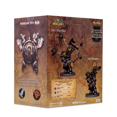 McFarlane Toys World of Warcraft Wave 1 1:12 Posed Figure - Choose a Figure