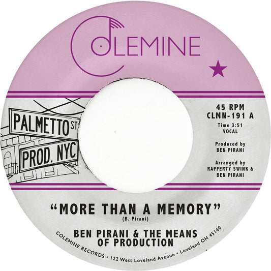 More Than A Memory (Can) [7" Vinyl]