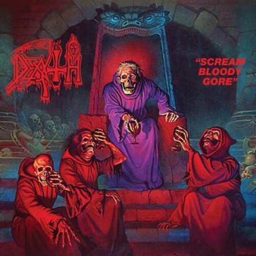Death - Scream Bloody Gore (Limited Edition Violet, White & Red Splatter Colored Vinyl)