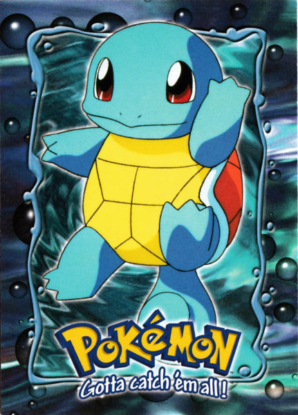 Squirtle (E7) [Topps Pokemon the First Movie (Second Print)]