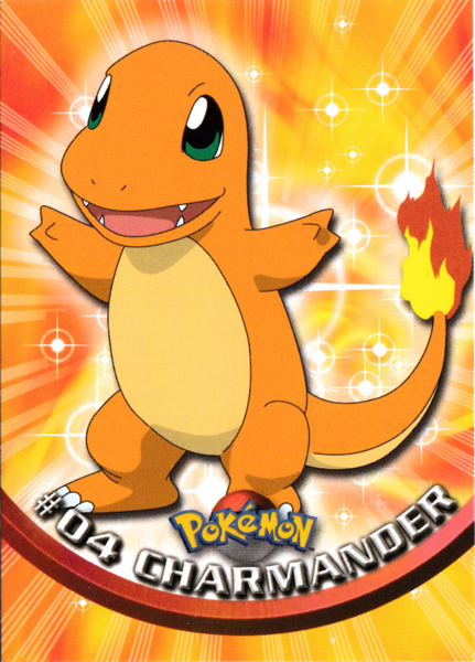 Charmander (04) [Topps TV Animation Edition Series 1 (Third Print)]