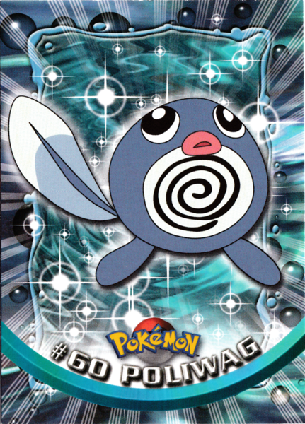 Poliwag (60) [Topps TV Animation Edition Series 1 (Third Print)]