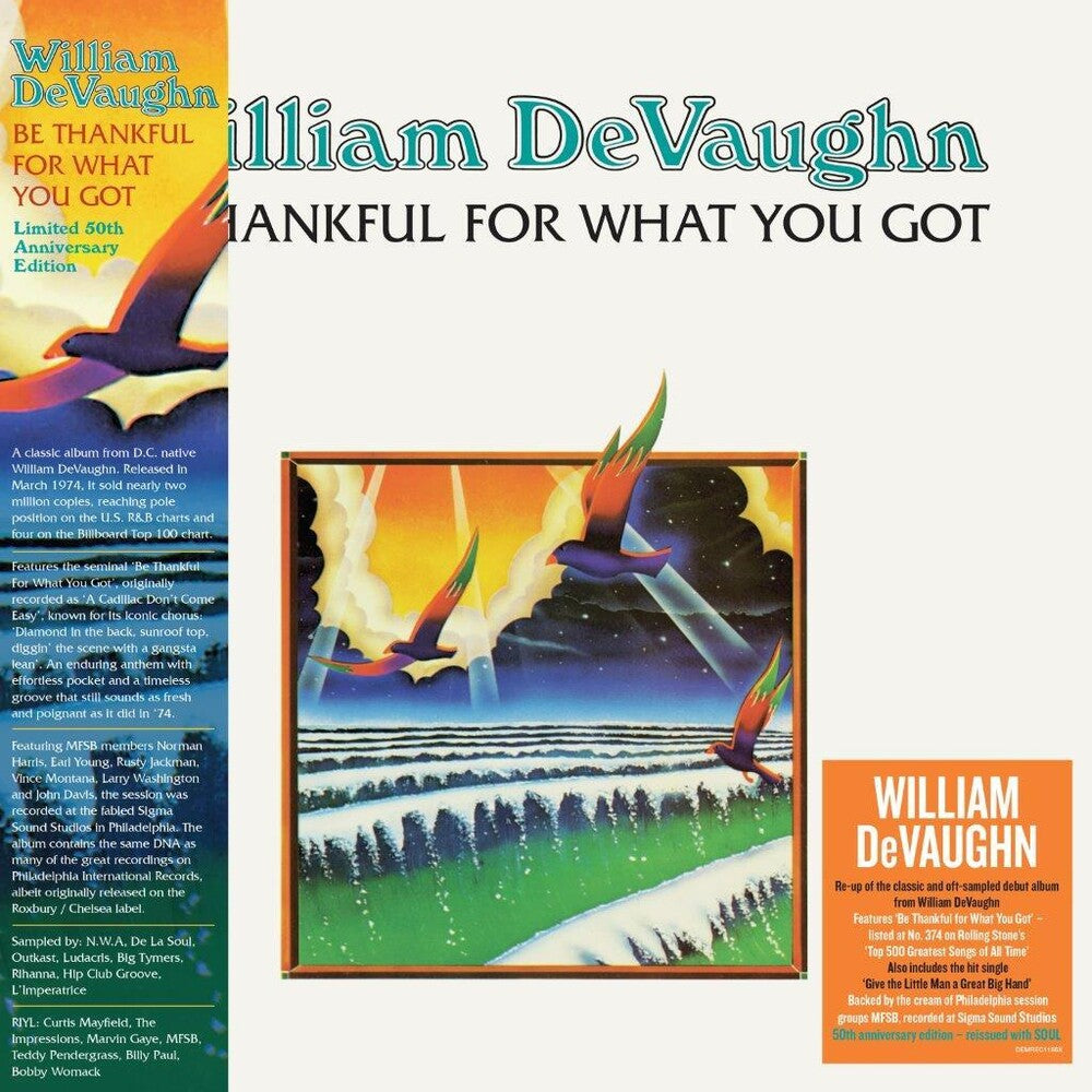 Be Thankful For What You Got: 50th Anniversary [LP]