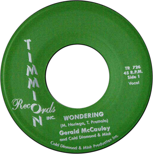 Wondering/Wondering (Instrumental) [7" Vinyl]