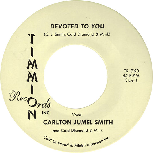 Devoted To You/Devoted To You (Instrumental) (Ylw) [7" Vinyl]