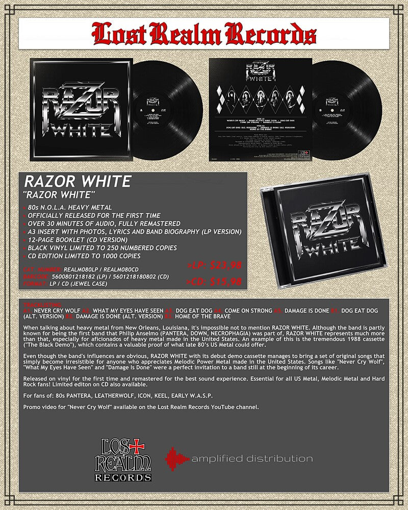 Razor White [LP]