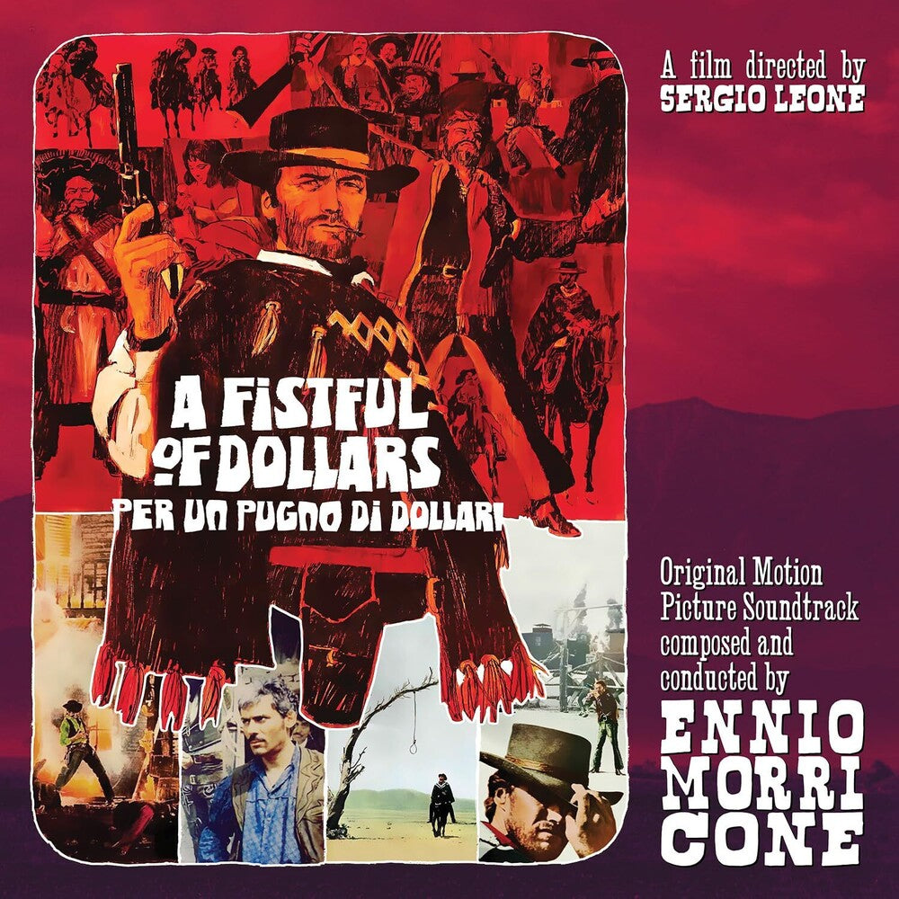 Fistful Of Dollars - O.S.T. [Colored Vinyl] [Limited Edition] (Red)