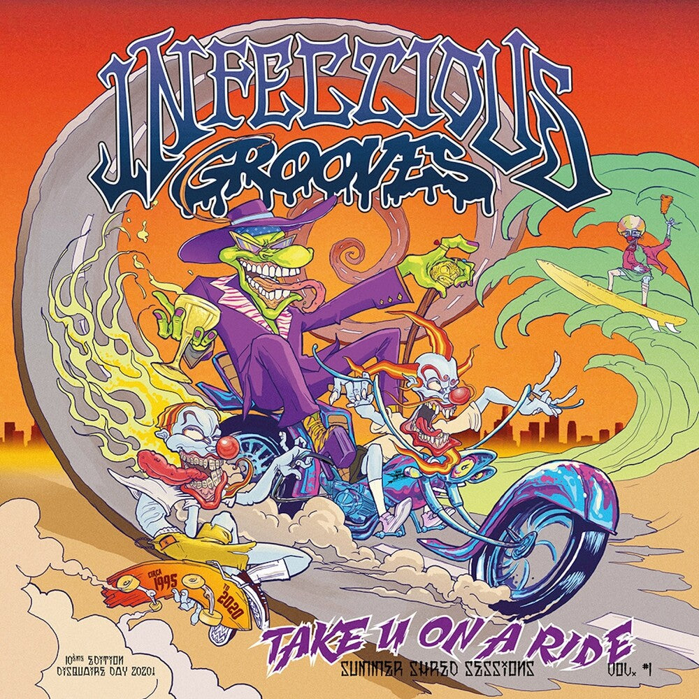 Infectious Grooves - Take U On A Ride - Purple [Colored Vinyl] (Purp)