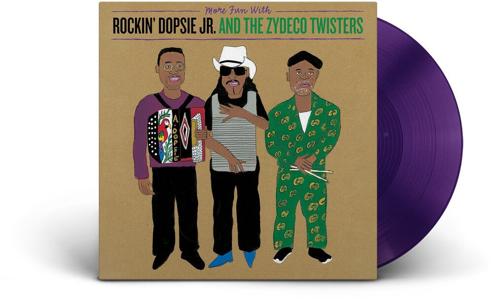 More Fun With Rockin' Dopsie, Jr. & The Zydeco Twisters [Clear Purple]
