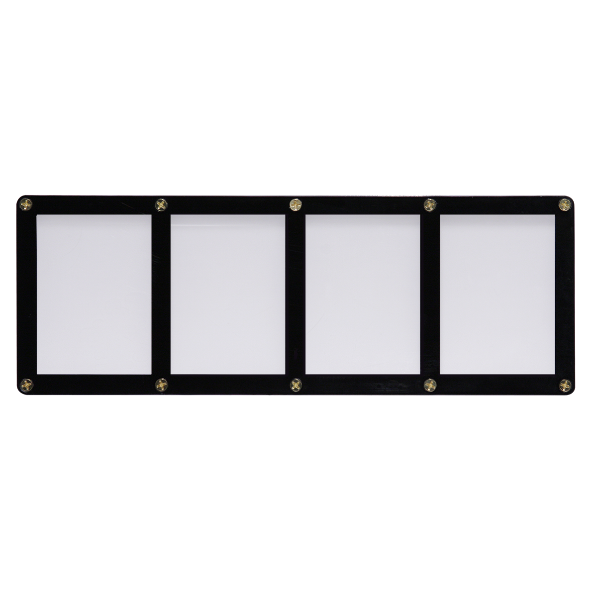 Ultra PRO: Screwdown Holder - Black Frame (4-Card)