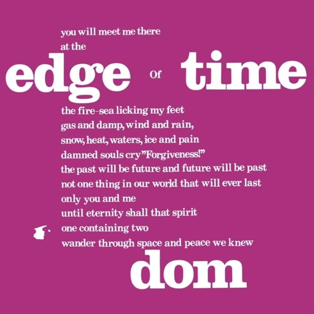 Dom - Edge Of Time [LP]