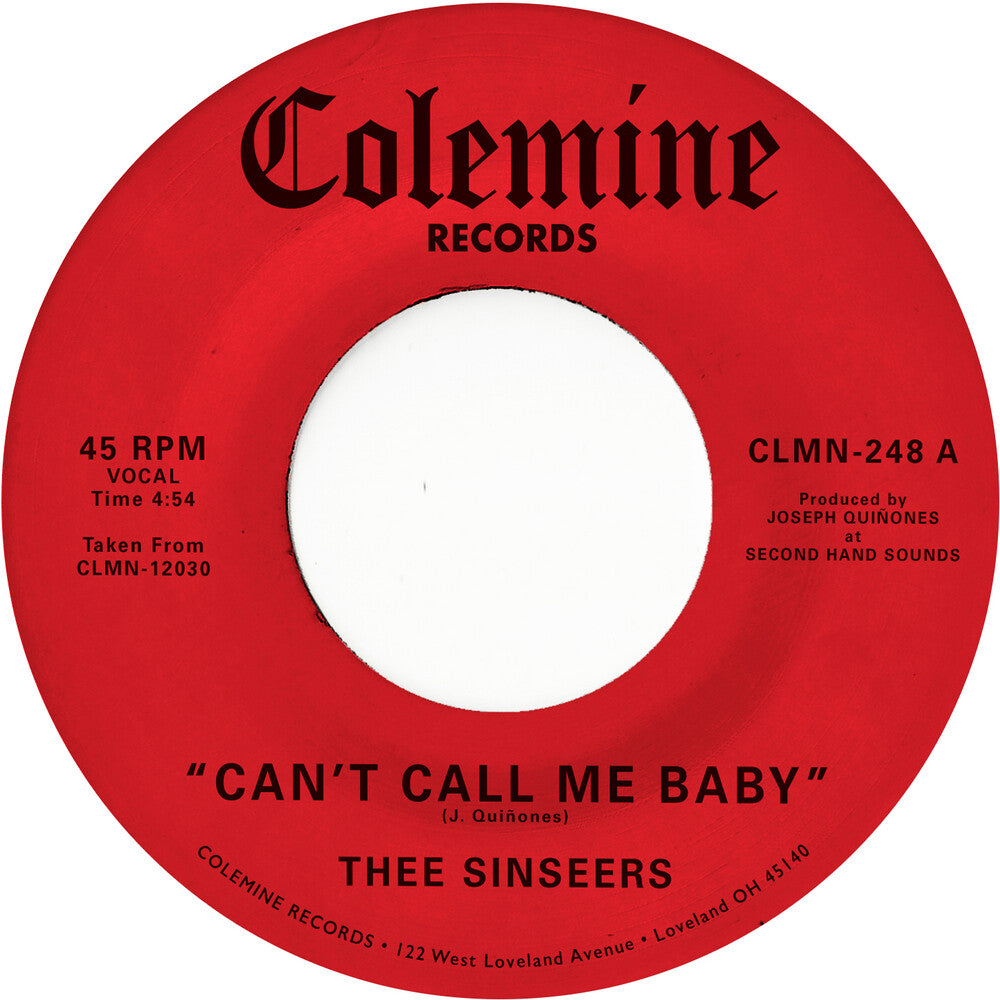 Can't Call Me Baby / Take A Chance [Colored Vinyl] - Golden Apple Comics