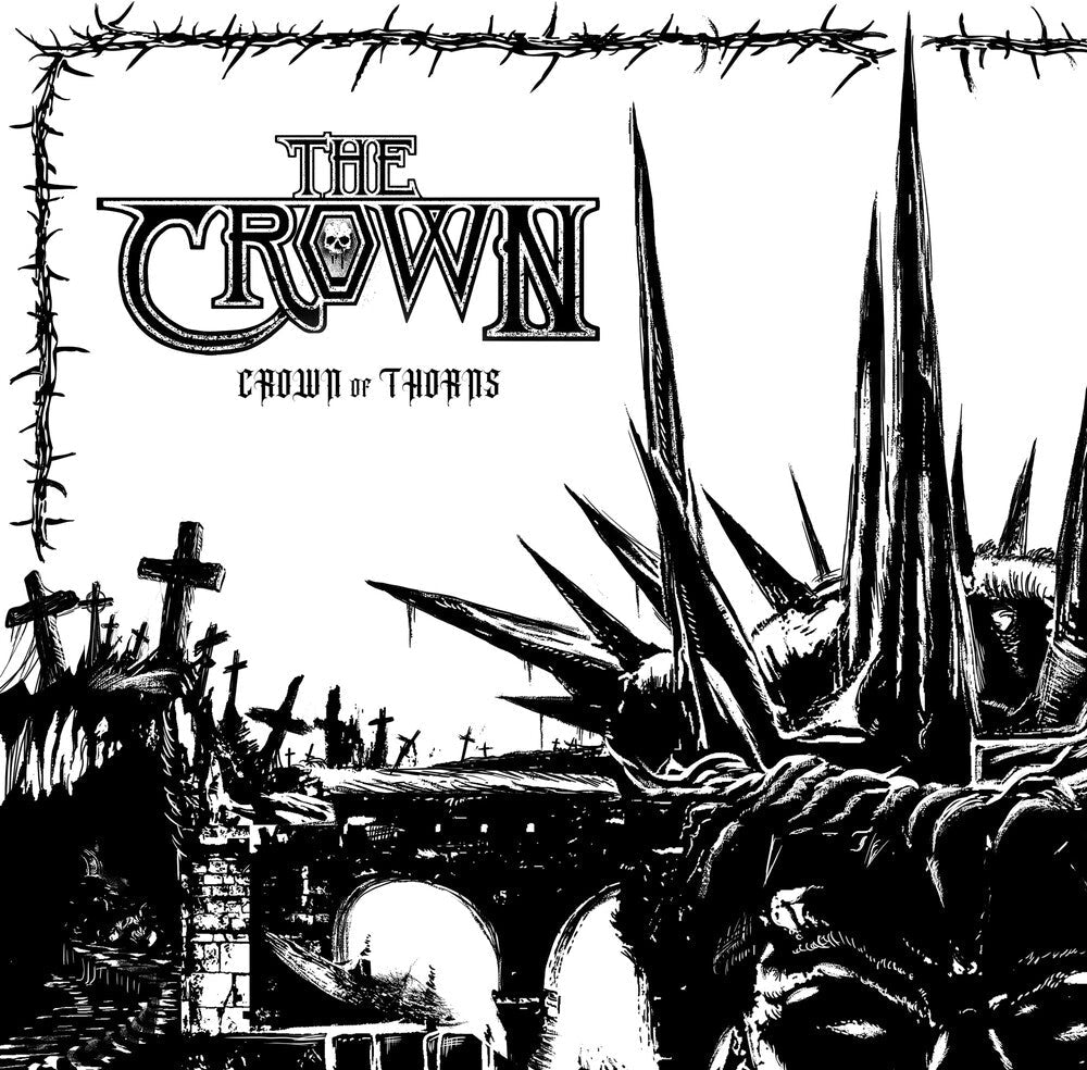 Crown Of Thorns (Blk) [Colored Vinyl] (Wht) - Golden Apple Comics