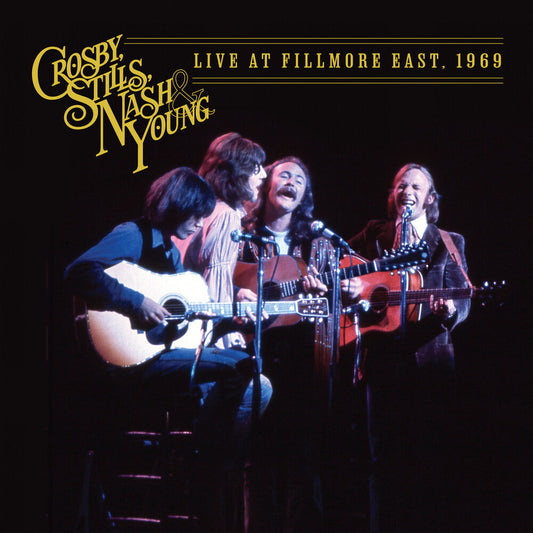 Crosby Stills Nash & Young - Live At Fillmore East, 1969 [Brick and Mortar Exclusive Clear LP]