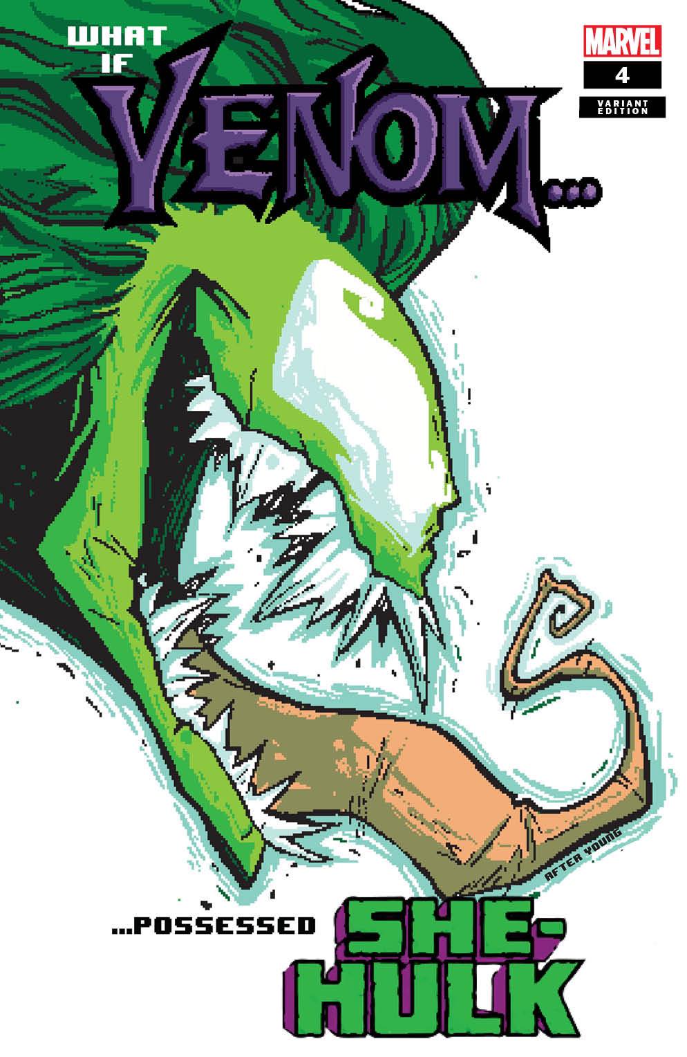 WHAT IF VENOM #4 | Matthew Waite Skottie Young Homage Variant